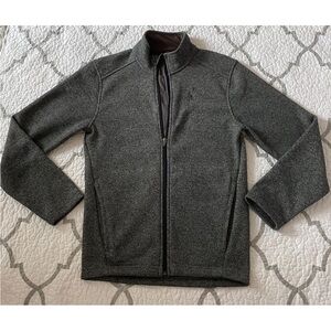 Spyder Heather Grey Zip Up Jacket Men’s Size Small